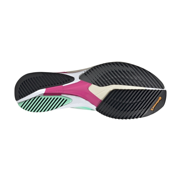 adidas adizero Adios 7 - Cloud White/Core Black/Pulse Mint