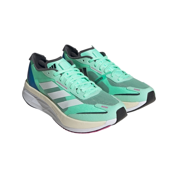 adidas adizero Boston 11 - Pulse Mint/Cloud White/Cry White