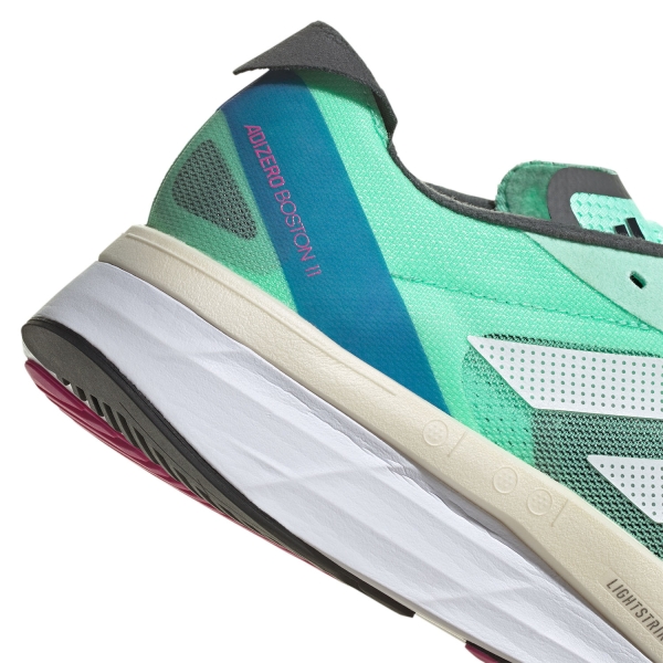 adidas adizero Boston 11 - Pulse Mint/Cloud White/Cry White