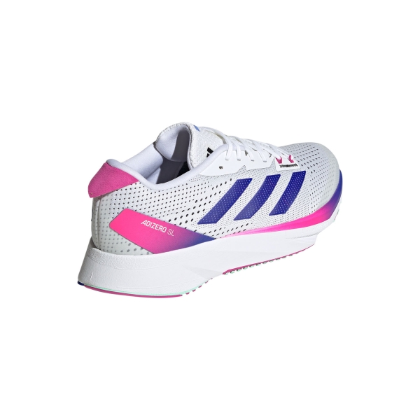 adidas Adizero SL - Cloud White/Lucid Blue/Lucid Fuchsia