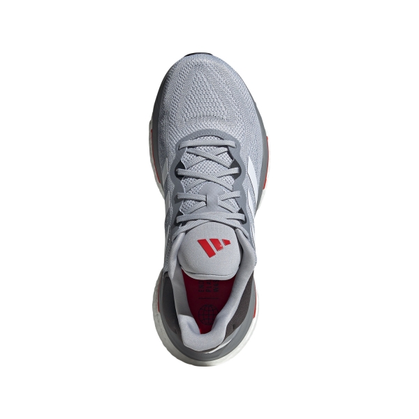 adidas Solar Glide 6 - Halo Silver/Cloud White/Better Scarlet
