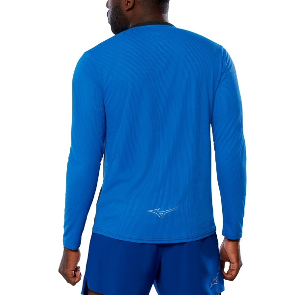 Mizuno Dryaeroflow Shirt - Black/Turkish Sea