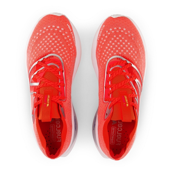 New Balance FuelCell Supercomp Trainer - Electric Red/Silver Metallic