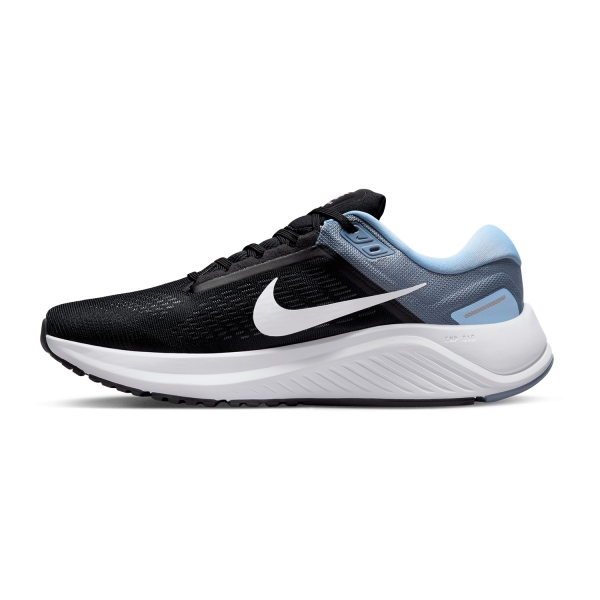 Nike Air Zoom Structure 24 - Black/White/Ashen Slate/Cobalt Bliss