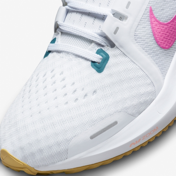 Nike Air Zoom Vomero 16 - White/Pink Spell/Noise Aqua/Wheat Gold
