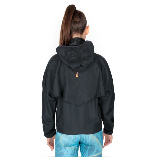 Nike Dri-FIT Run Division Jacket - Black/Atomic Orange/Reflective Silver