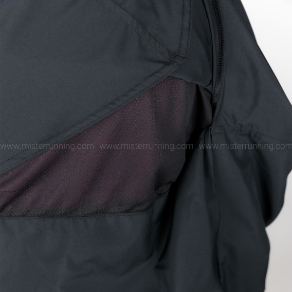Nike Dri-FIT Run Division Jacket - Black/Atomic Orange/Reflective Silver