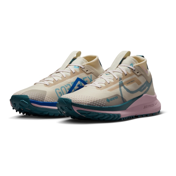 Nike React Pegasus Trail 4 GTX - Sanddrift/Mineral Teal/Coconut Milk