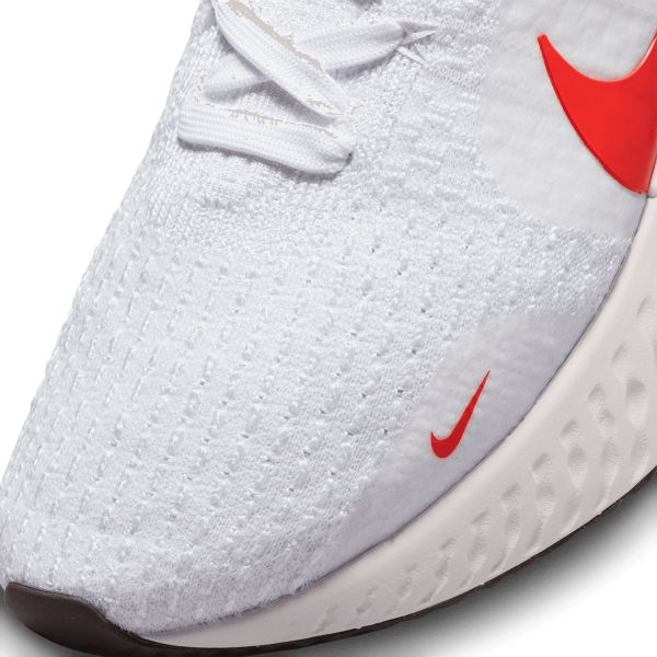 Nike React Infinity Run Flyknit 3 - White/lt Crimson/Platinum Tint