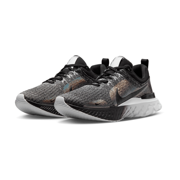 Nike React Infinity Run Flyknit 3 Premium - Black/White