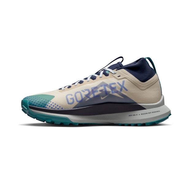 Nike React Pegasus Trail 4 GTX - Sanddrift/Racer Blue/Obsidian