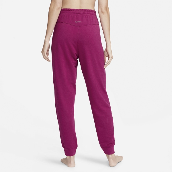 Nike Yoga Dri-FIT 7/8 Pants - Dynamic Berry/Iron Grey