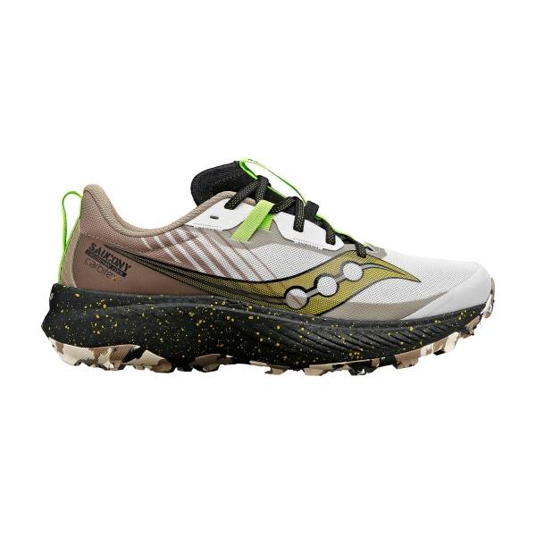 Men's Trail Running Shoes Saucony Saucony Endorphin Edge  Fog/Black  Fog/Black 