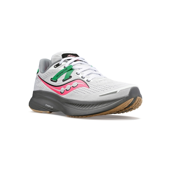 Saucony Guide 16 - White/Gravel