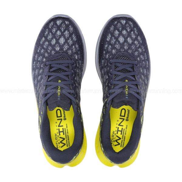 Under Armour Flow Velociti Wind 2 - Tempered Steel/Yellow Ray/Aurora Purple