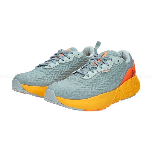 Under Armour HOVR Mega 3 Clone - Opal Green/Orange Shock/Black
