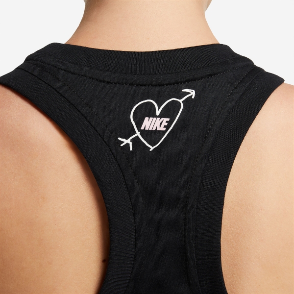 Nike Dri-FIT One Logo Tank - Black