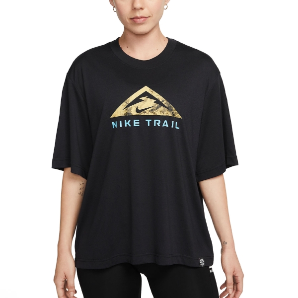 Camiseta Running Mujer Nike Trail DriFIT Camiseta  Black DX7896010