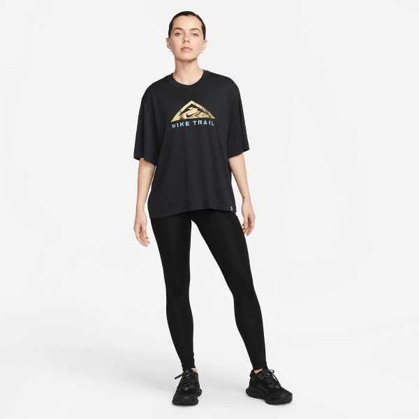 Nike Trail Dri-FIT Maglietta - Black