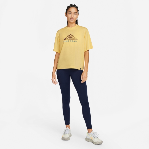 Nike Trail Dri-FIT Camiseta - Topaz Gold