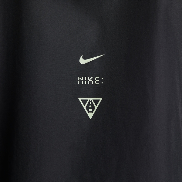 Nike Dri-FIT Miler Swoosh Chaqueta - Black/Bright Crimson/Reflective Silver