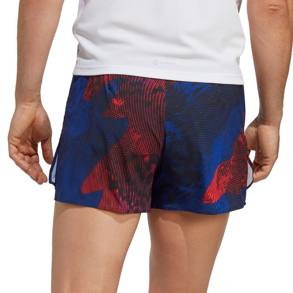 adidas adizero Split 3in Mens Running Shorts - Multi Color/Black