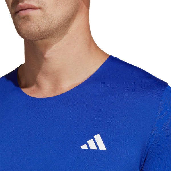 Lucid adidas Running Men\'s Blue AEROREADY adizero T-Shirt -