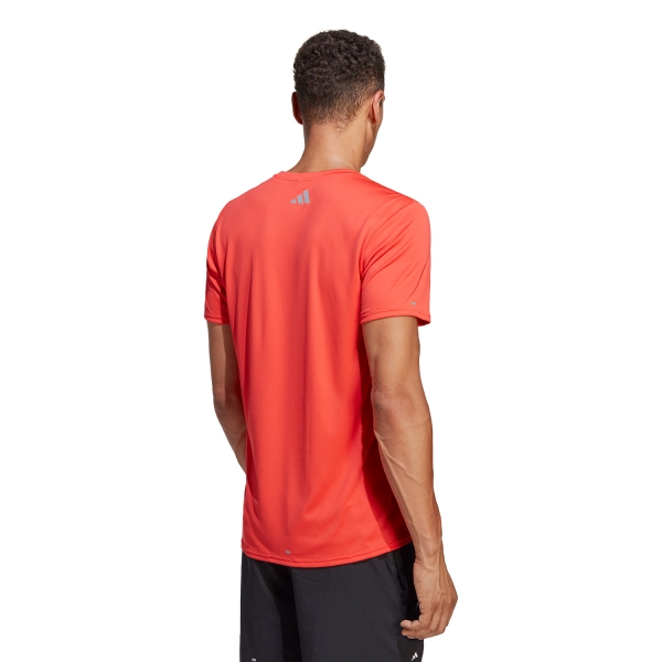 adidas Brand Love AEROREADY T-Shirt - Bright Red/Dash Grey