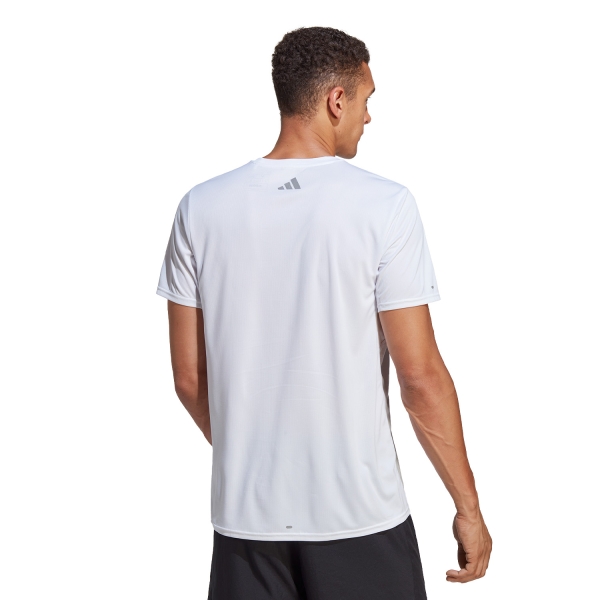 adidas Brand Love AEROREADY T-Shirt - White/Black