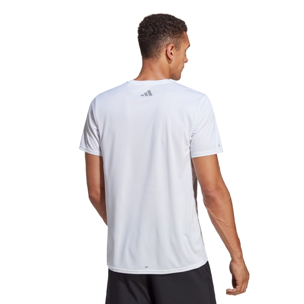 adidas Brand Love AEROREADY Camiseta - White/Black