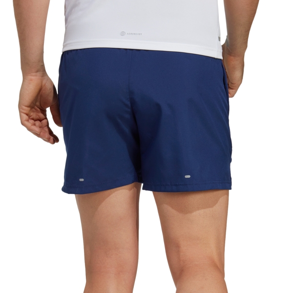 adidas Brand Love AEROREADY 5in Shorts - Dark Blue/Selufu