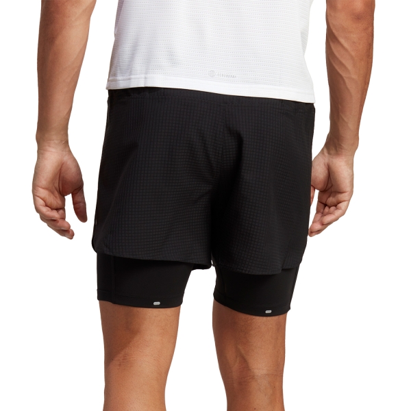 adidas D4R 2 in 1 4in Shorts - Black