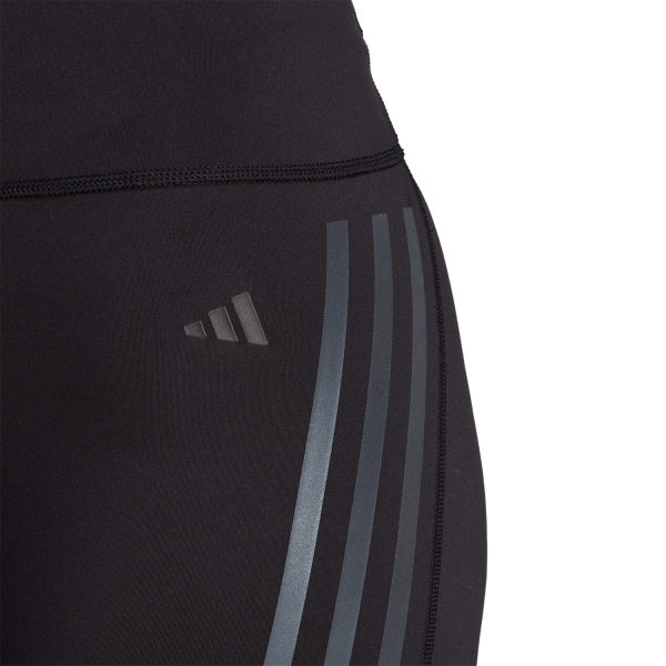 adidas Dailyrun 3 Stripes 5in Shorts - Black