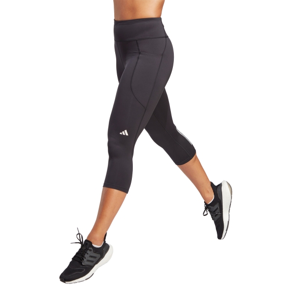 Pants e Tights Fitness e Training Donna adidas Dailyrun 3/4 Tights  Black HS5436