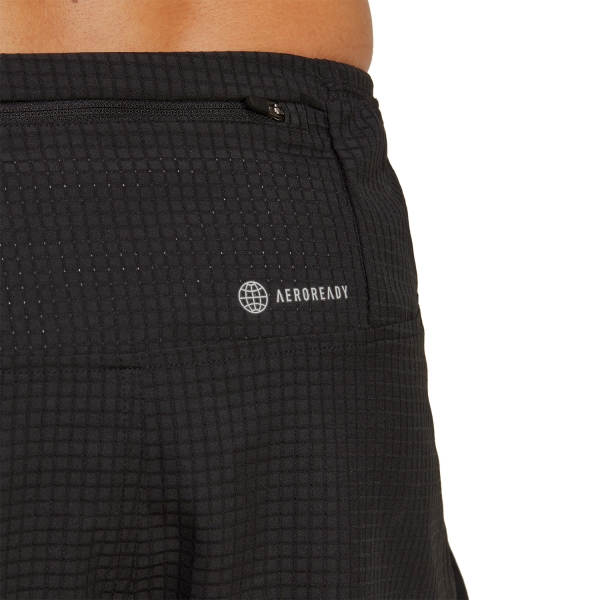 adidas Fast Split 3in Shorts - Black