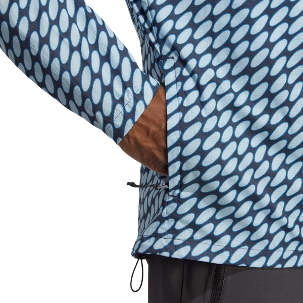adidas x Marimekko Marathon Jacket - Ice Blue/Legend Ink/Core Blue