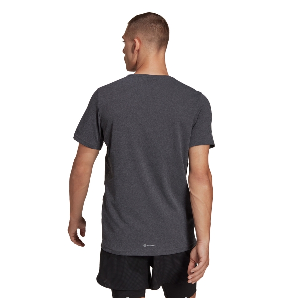 adidas OTR Heather T-Shirt - Black/Metallic