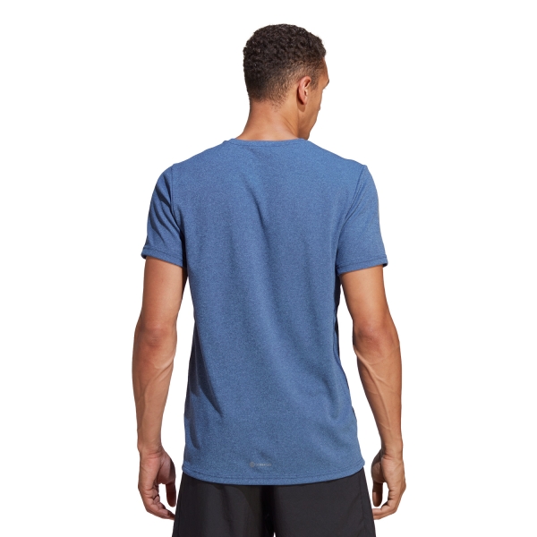 adidas OTR Heather T-Shirt - Dark Blu Metallic
