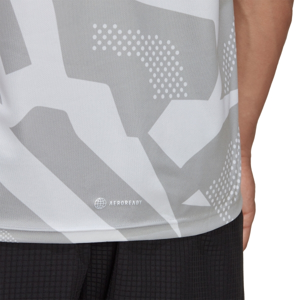 adidas Seasonal AEROREADY Camiseta - Grey Two/White