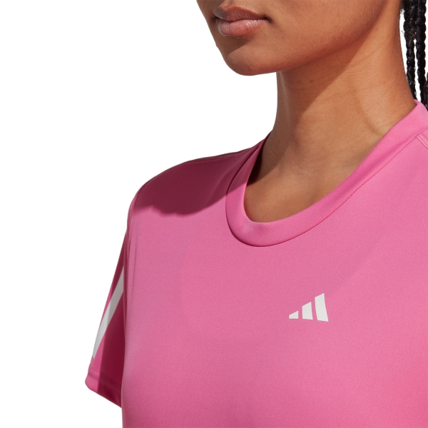 adidas Own The Run Pro T-Shirt - Pre Fuchsia