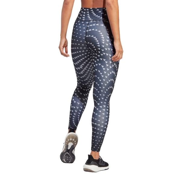 adidas Run Essential 7/8 Tights - White/Black