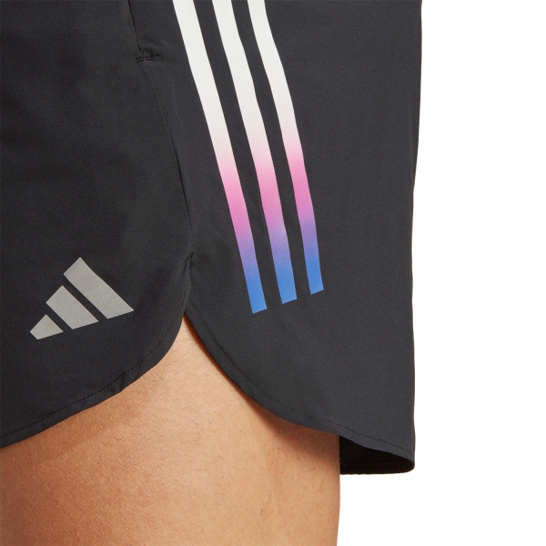 adidas Run Icons 5in Shorts - Black