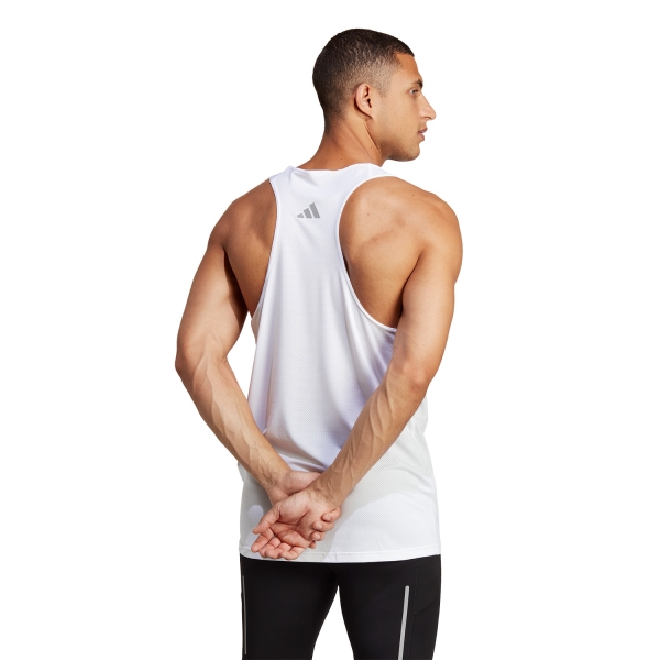 adidas Run Icons Tank - White