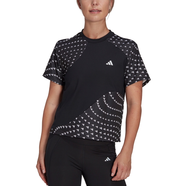 Women's Running T-Shirts adidas Run It Blow TShirt  Black HM4285