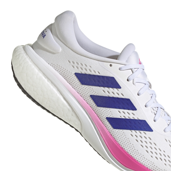 adidas Supernova 2 - Core White/Lucid Blue/Lucid Fuchsia