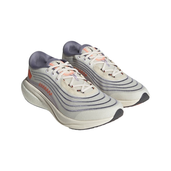 adidas Supernova 2 X Parley - Non Dyed/Silver Violet/Impact Orange