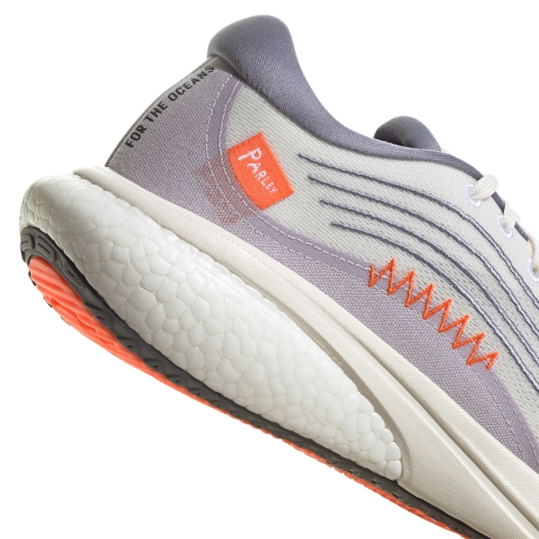 adidas Supernova 2 X Parley - Non Dyed/Silver Violet/Impact Orange