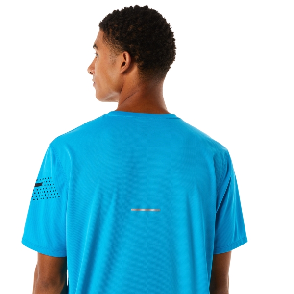 Asics Icon T-Shirt - Island Blue/Performance Black