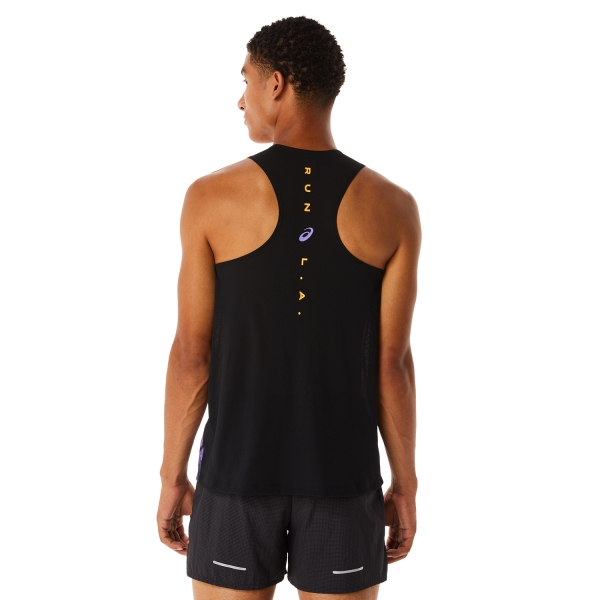 Asics Marathon Tank - Light Orange/Orange Pop/Amethyst