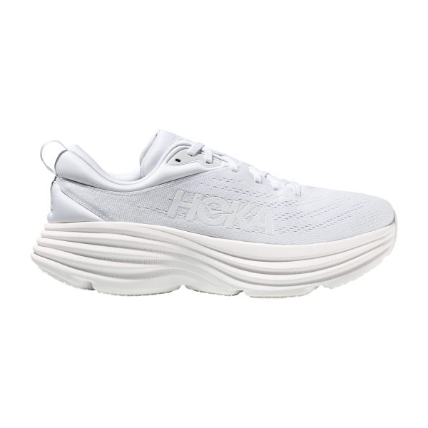 Zapatillas Running Neutras Hombre Hoka One One Bondi 8  White 1123202WWH